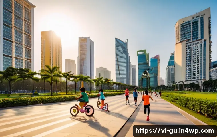 도시 녹지 확장과 부동산 가치 상승 관련 이미지 1